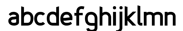 Fineness Bold Font LOWERCASE