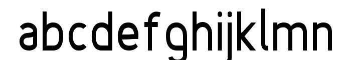 Fineness Pro Bold Cond Font LOWERCASE