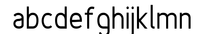 Fineness Pro Regular Cond Font LOWERCASE