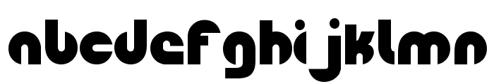 Fingerpop Font LOWERCASE