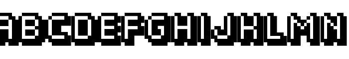 Fipps-Regular Font UPPERCASE