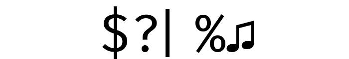 Fira Mono Font OTHER CHARS