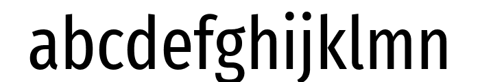 Fira Sans Extra Condensed Regular Font LOWERCASE