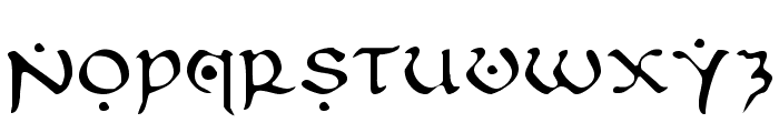 First Order Light Font UPPERCASE