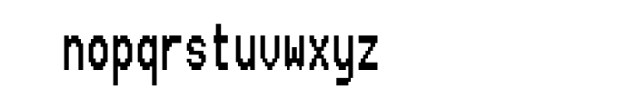 FixSys Regular OT Font LOWERCASE