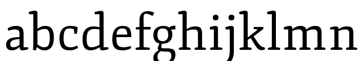 Fjord-One Font LOWERCASE