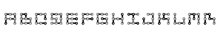 FK Chain Font UPPERCASE