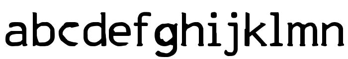 FKR ParkLife UltraBold Font LOWERCASE