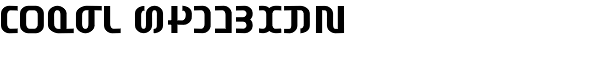 Flamingo EF Bold Alternate Font LOWERCASE