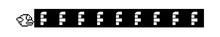 FlappyBirdy Regular Font OTHER CHARS