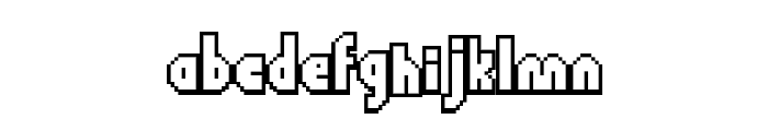 FlappyBirdy Regular Font LOWERCASE