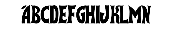 Flash Gordon Font LOWERCASE