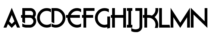 Flatley Font LOWERCASE