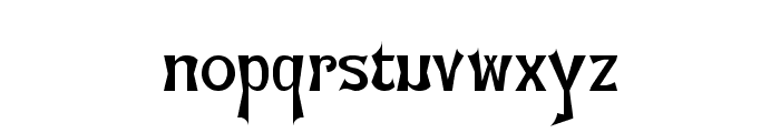 Flemish-Normal Font LOWERCASE