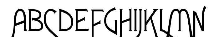 FletcherGothicFLF Font UPPERCASE