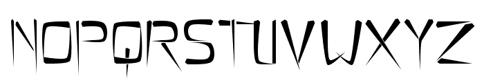 Flimsy Stave Font UPPERCASE