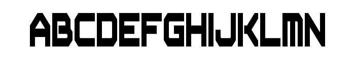 Flipbash Condensed Font LOWERCASE