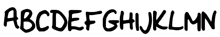 Flo__s_Handwriting Font UPPERCASE