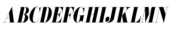 Floral Condensed Italic