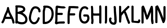FluffyZine Font LOWERCASE