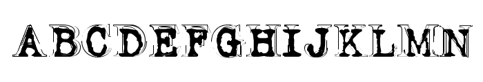 Fluoxetine Font UPPERCASE