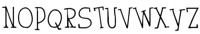 flutSaus Font UPPERCASE