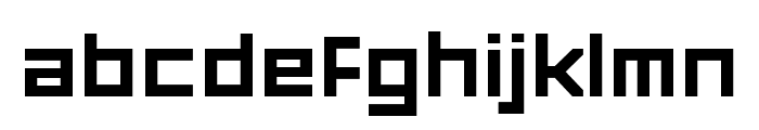 FORCED SQUARE Font LOWERCASE