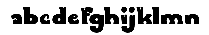 FOREST THING Font LOWERCASE