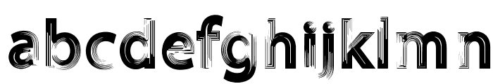 FOREVER 7entin demo Font LOWERCASE