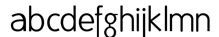 FolksDecoon-Light Font LOWERCASE