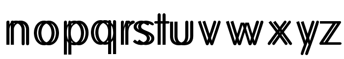 FolksTwins Font LOWERCASE