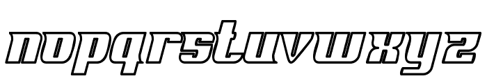 Fontovision IV outline Font UPPERCASE