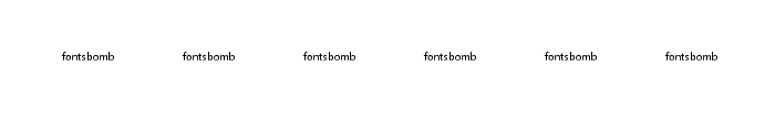 Fonts Bomb Skipper Font OTHER CHARS