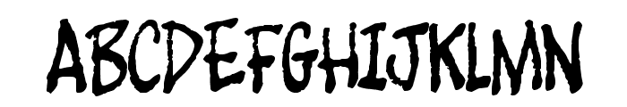 Foot Fight Font UPPERCASE