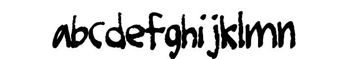 Foot Fight Font LOWERCASE