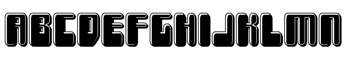 Force Majeure Bevel Font LOWERCASE