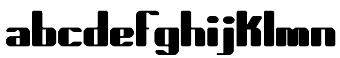 Forcible BRK Font LOWERCASE