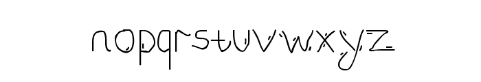 Forky Font LOWERCASE