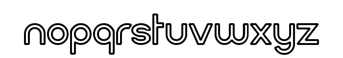 FortuneCity Outline Font LOWERCASE