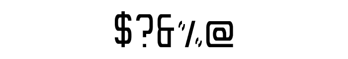 FortySeven NBP Font OTHER CHARS