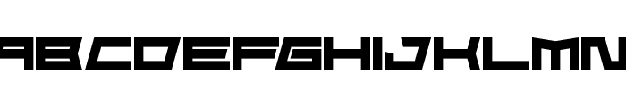 FoughtKnight Die Font UPPERCASE