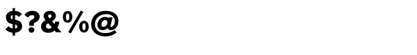 Foundry Context ExtraBold Font OTHER CHARS