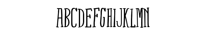 FoxConnection-Regular Font LOWERCASE