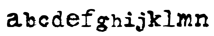 FoxScript Normal Font LOWERCASE