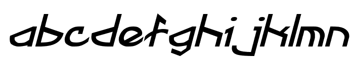 Fractyl Bold Italic Font LOWERCASE
