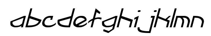 Fractyl Italic Font LOWERCASE