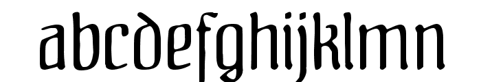 Fraenkisch Font LOWERCASE