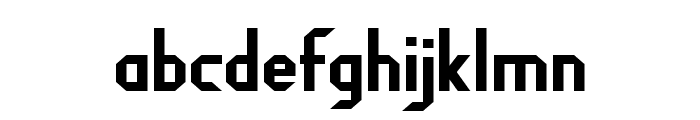 Fragile Bombers Font LOWERCASE
