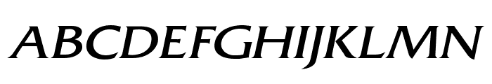 Franco Wide Italic
