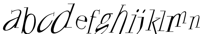 FrancofortePunk Font LOWERCASE